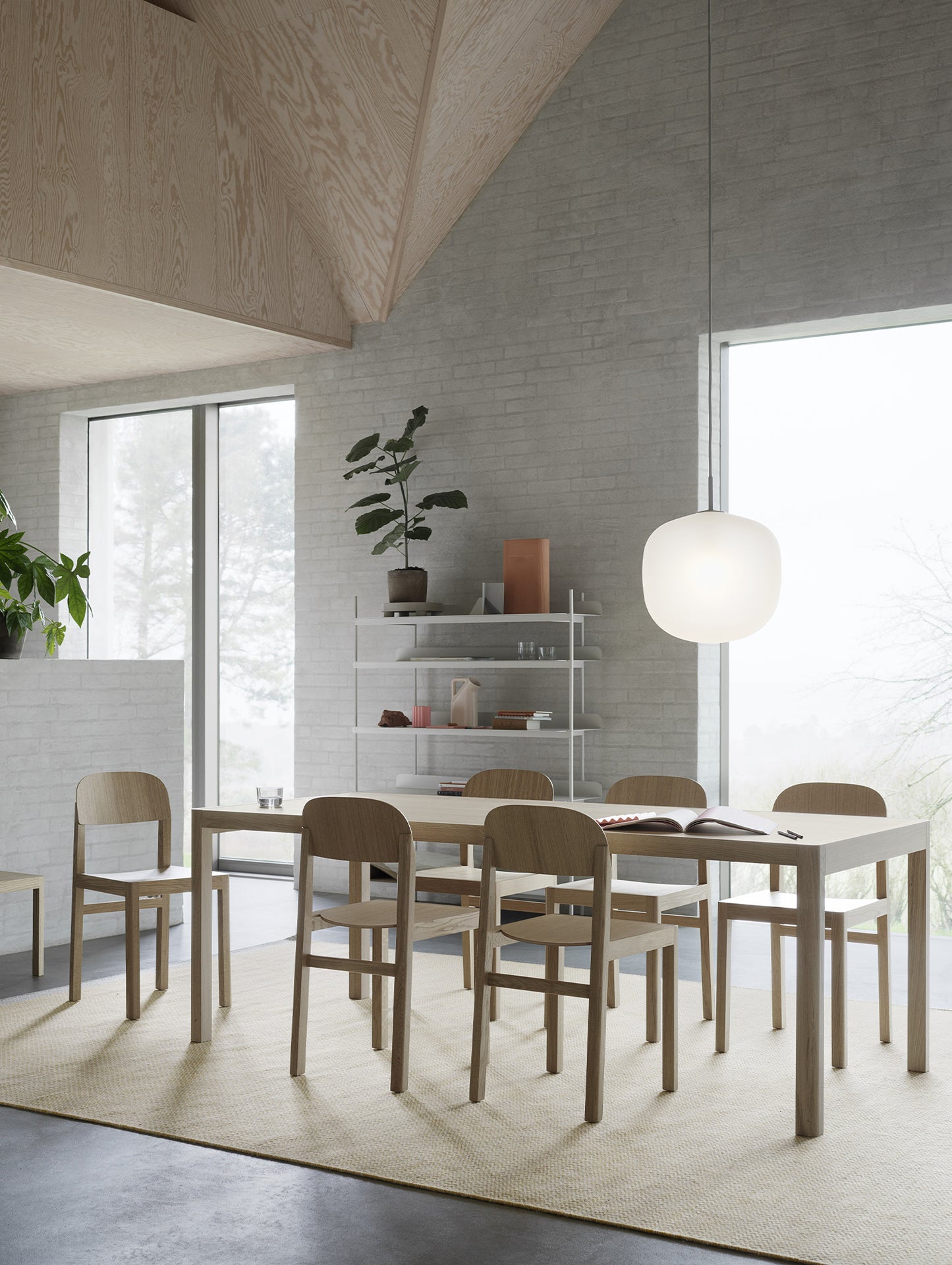 Workshop Chair by Muuto - Matt Lacquered Oak