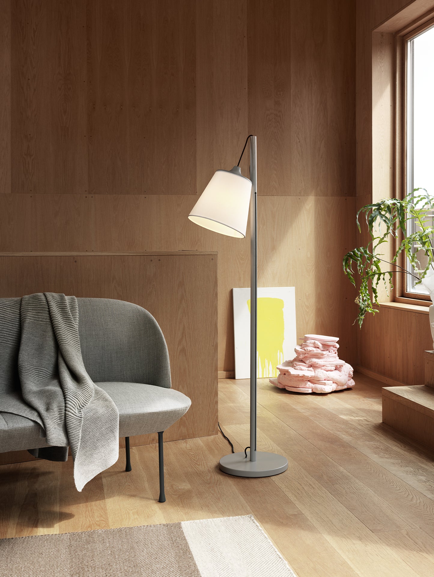 Oslo Sofa - Fiord 151 / Black Base