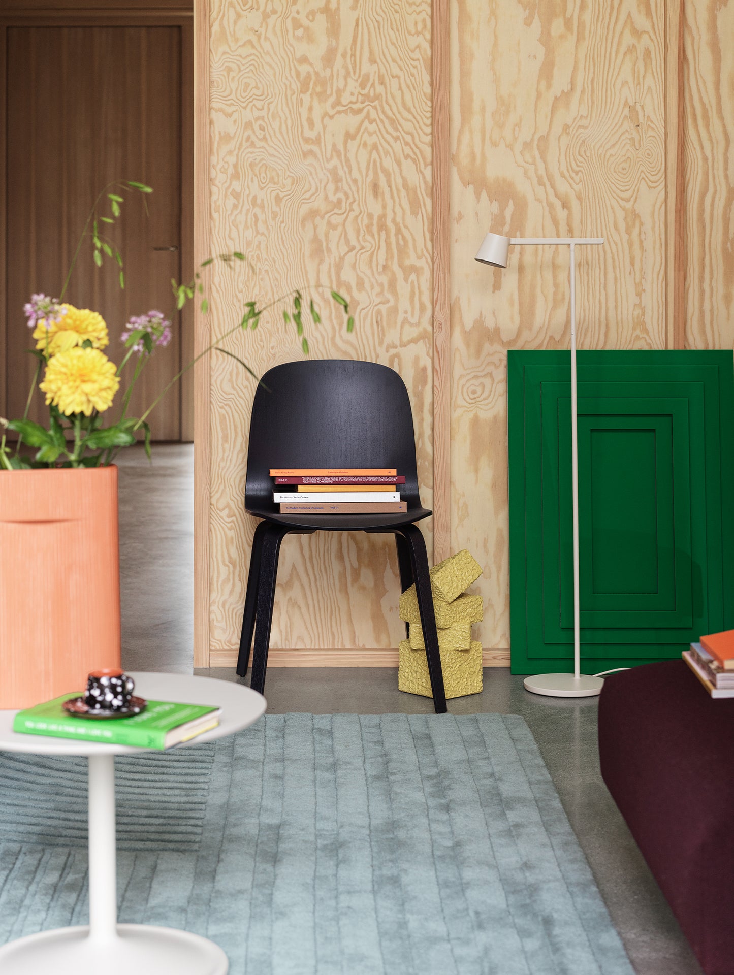 Relevo Rug by Muuto - 170 x 240 cm / Sage Green