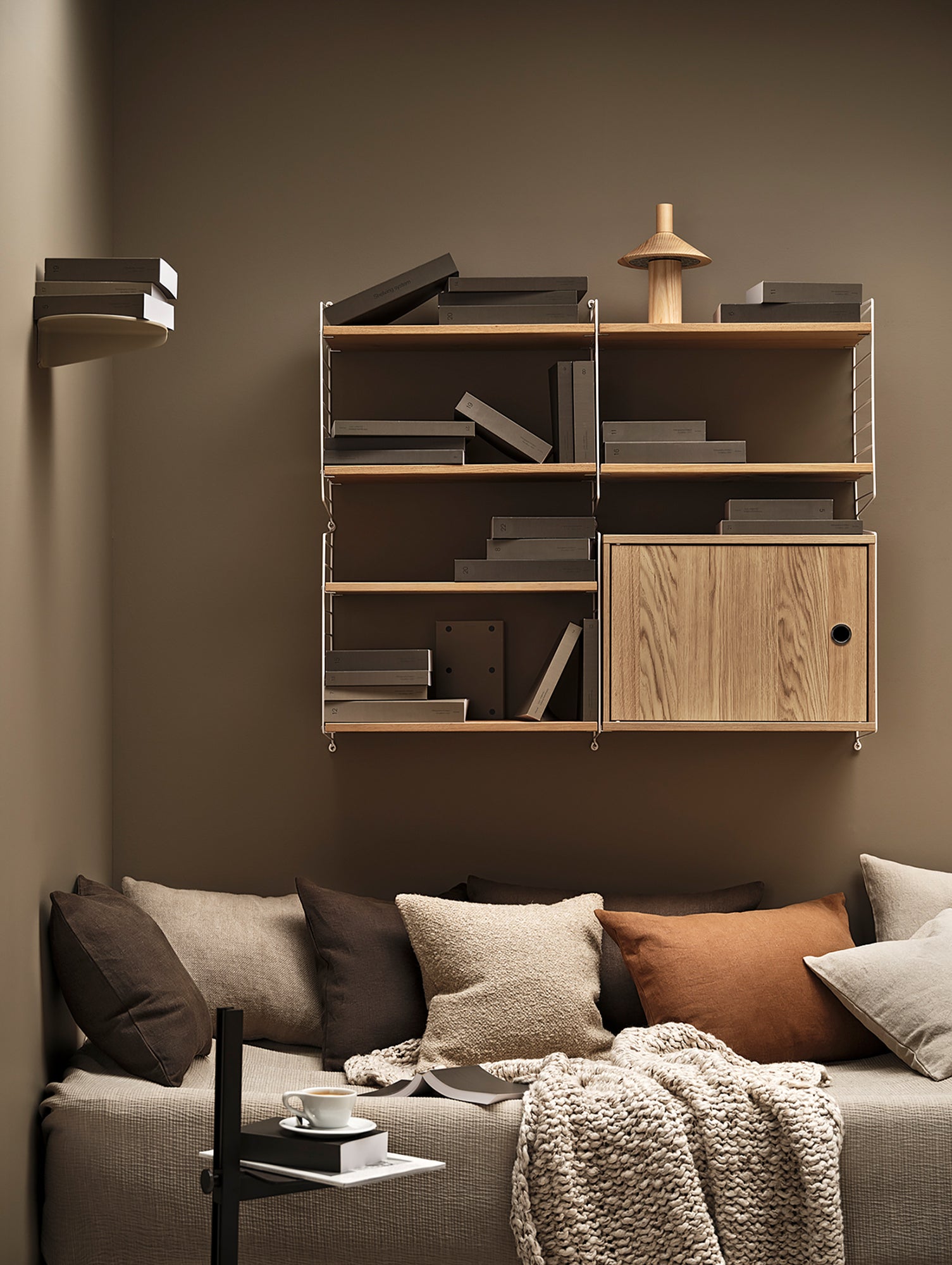 String System Cabinet with Swing Doors