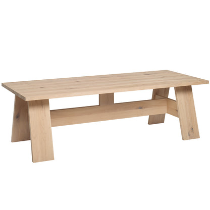 Fayland Table by e15 - White pigmented lacquered