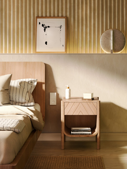 Marius Bedside Table by Hartô