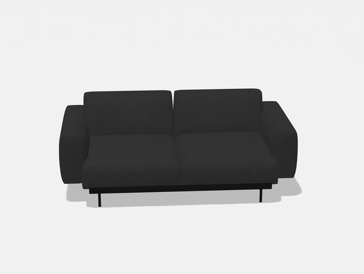 In Situ 2-Seater Modular Sofa by Muuto - Configuration 1 / Fiord 2 0191