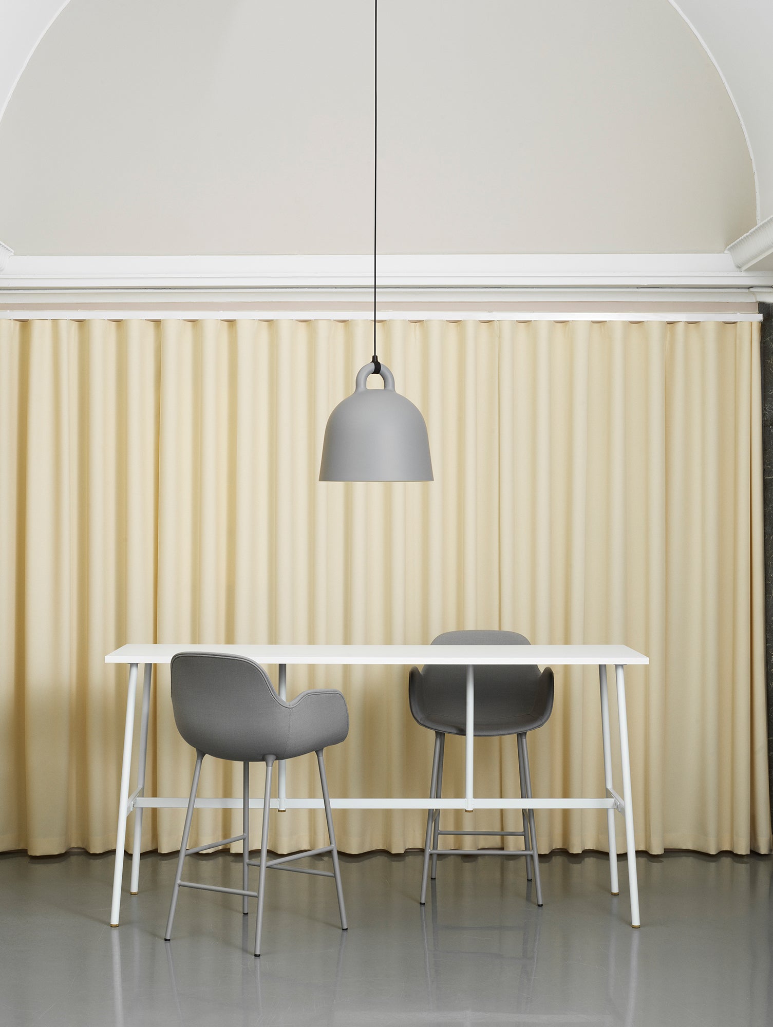 Bell Pendant Lamp by Normann Copenhagen - Grey