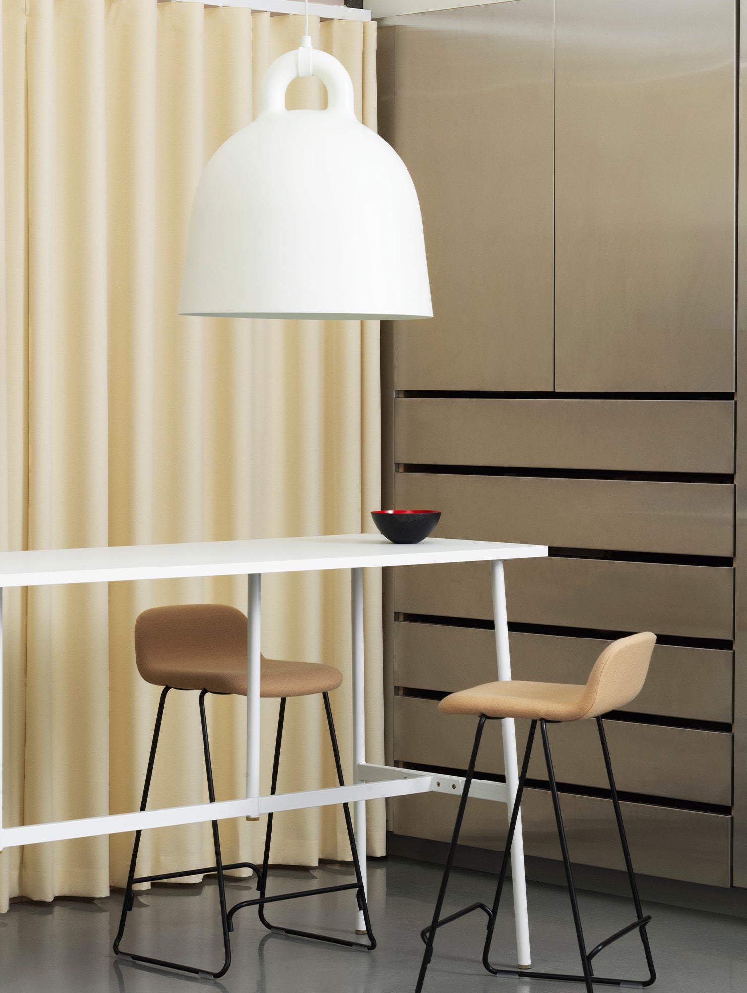 Bell Pendant Lamp by Normann Copenhagen - Large / White