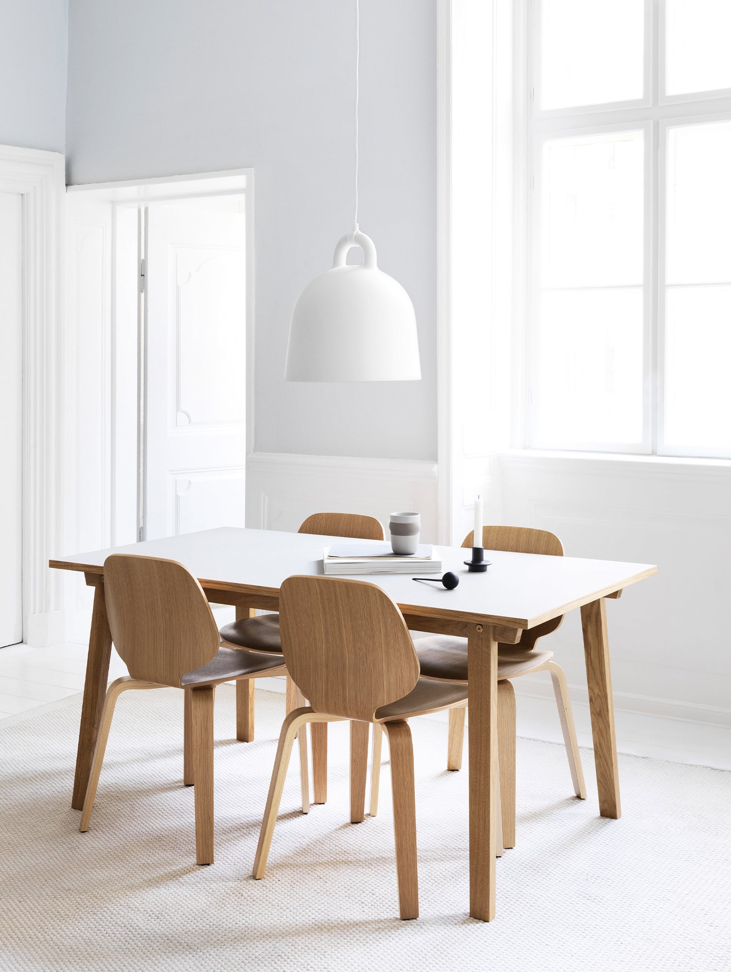 Bell Pendant Lamp by Normann Copenhagen - Medium / White