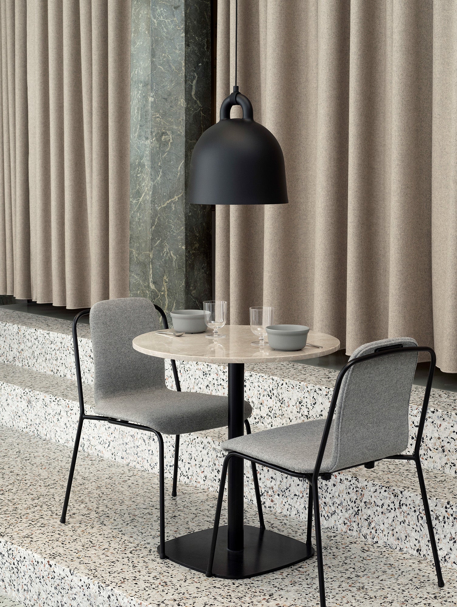 Bell Pendant Lamp by Normann Copenhagen - Black
