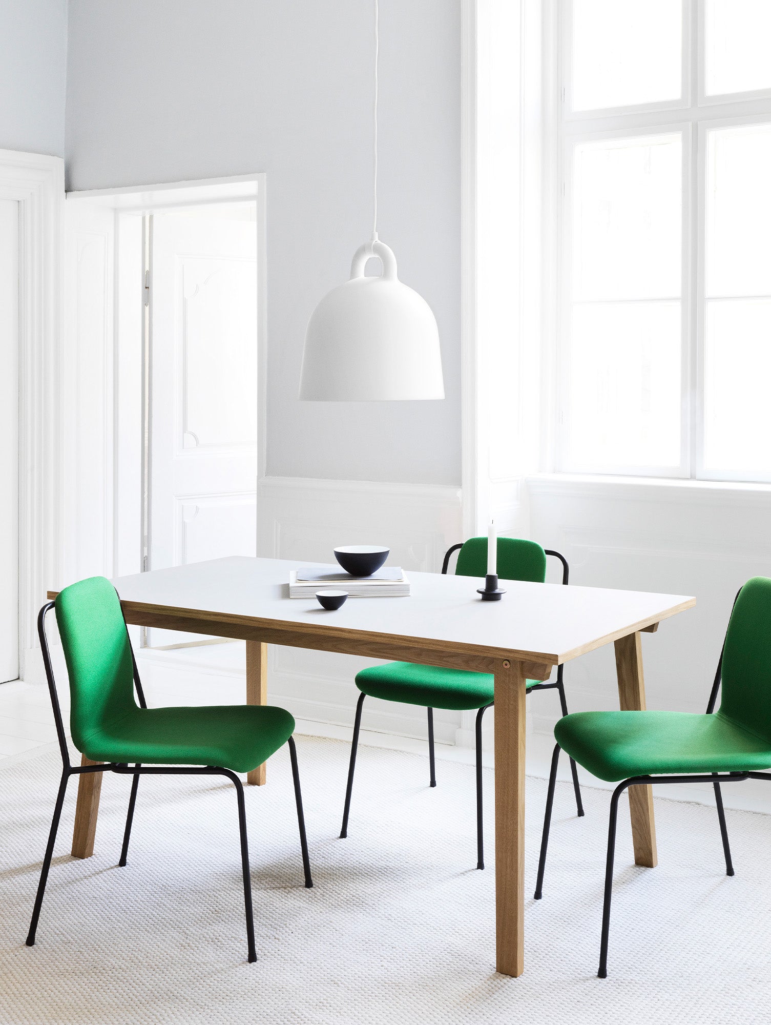 Bell Pendant Lamp by Normann Copenhagen - White