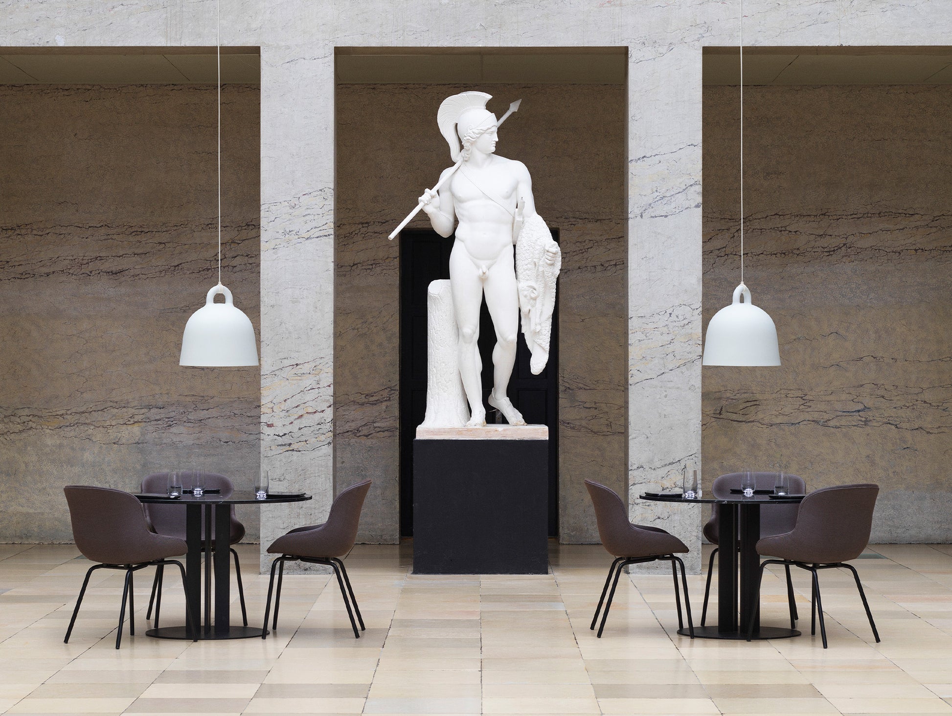 Bell Pendant Lamp by Normann Copenhagen  - White