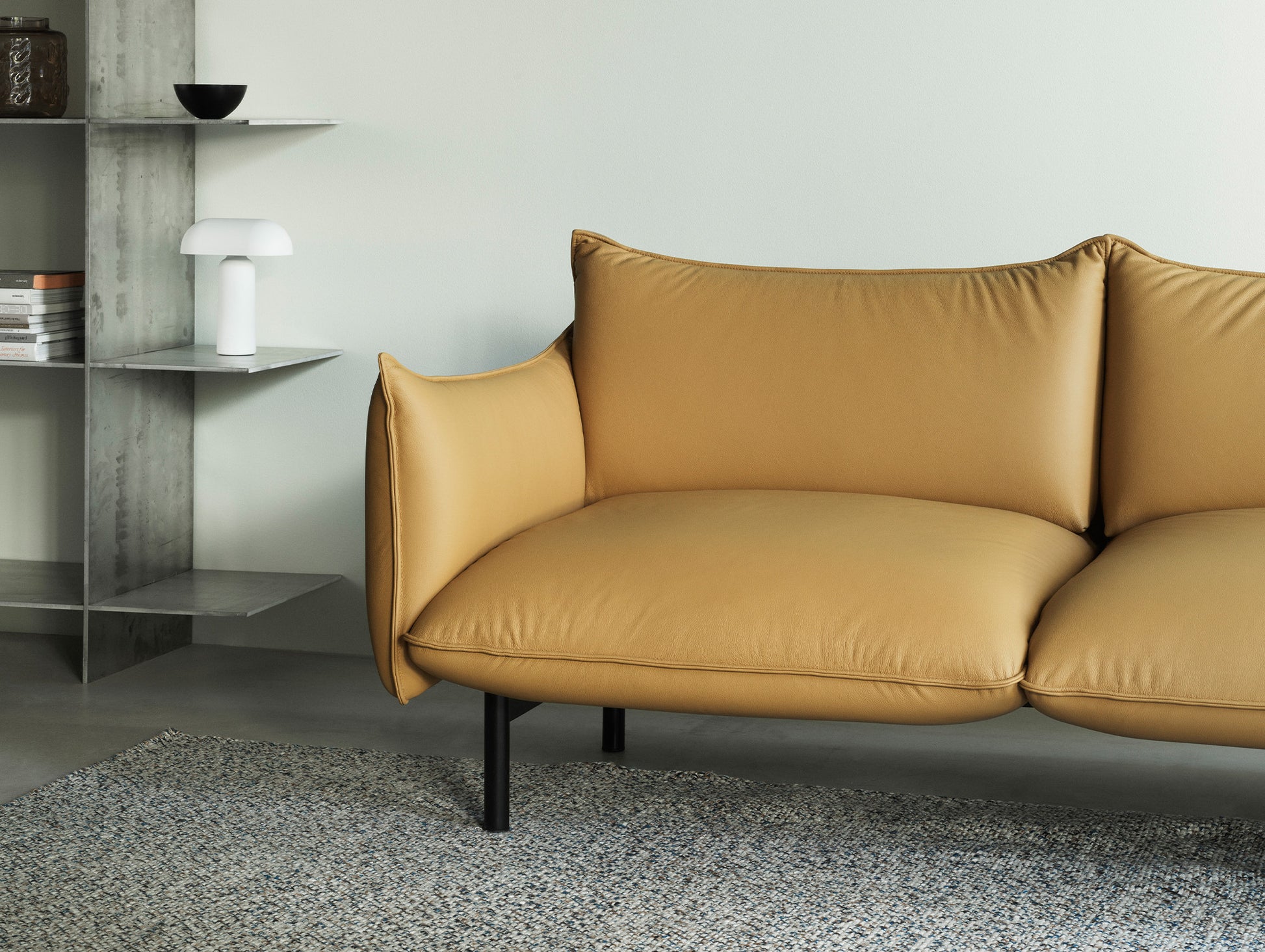 Ark Modular Sofa 4-Seater Sofa by Normann Copenhagen - Ultra Leather Camel 41571