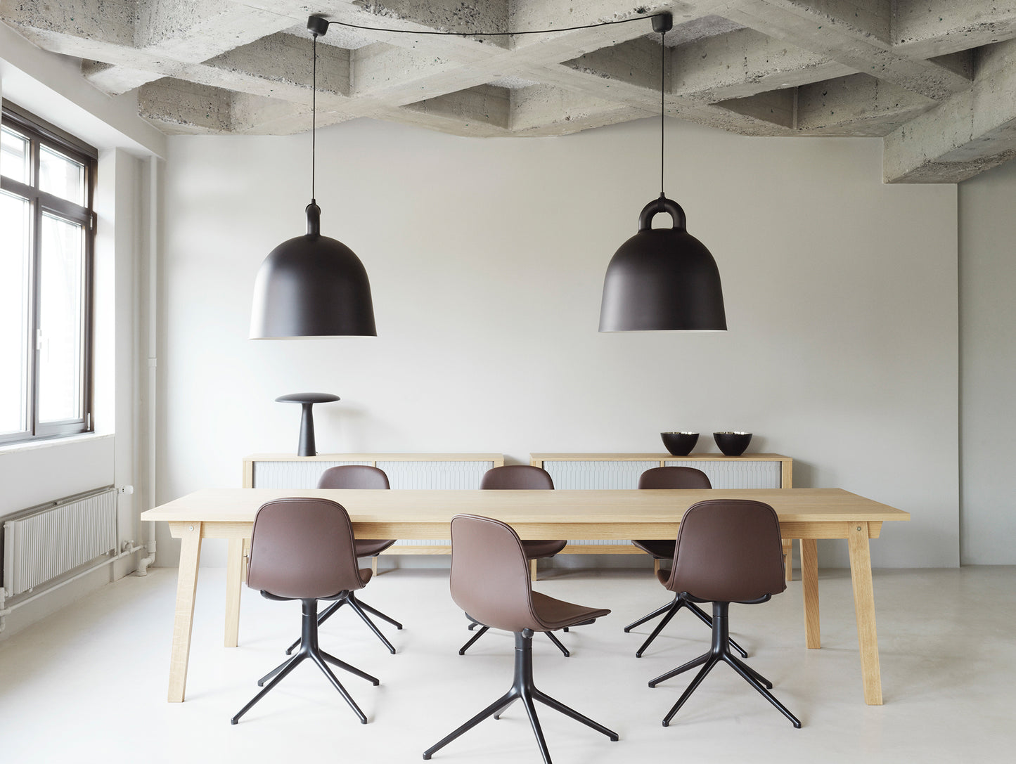 Bell Pendant Lamp by Normann Copenhagen - Large / Black