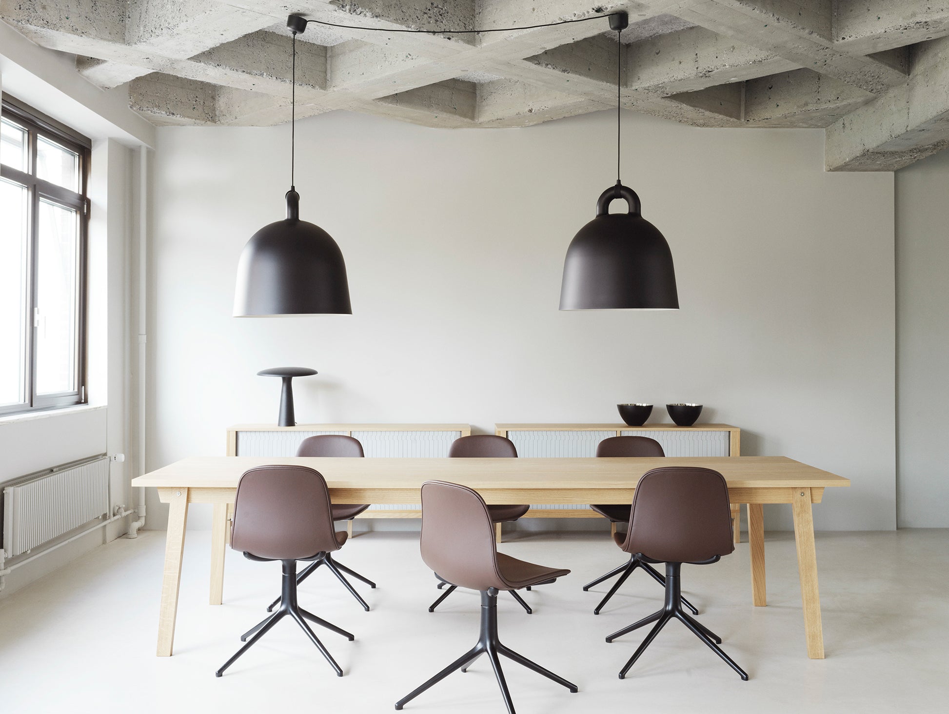 Bell Pendant Lamp by Normann Copenhagen - Large / Black