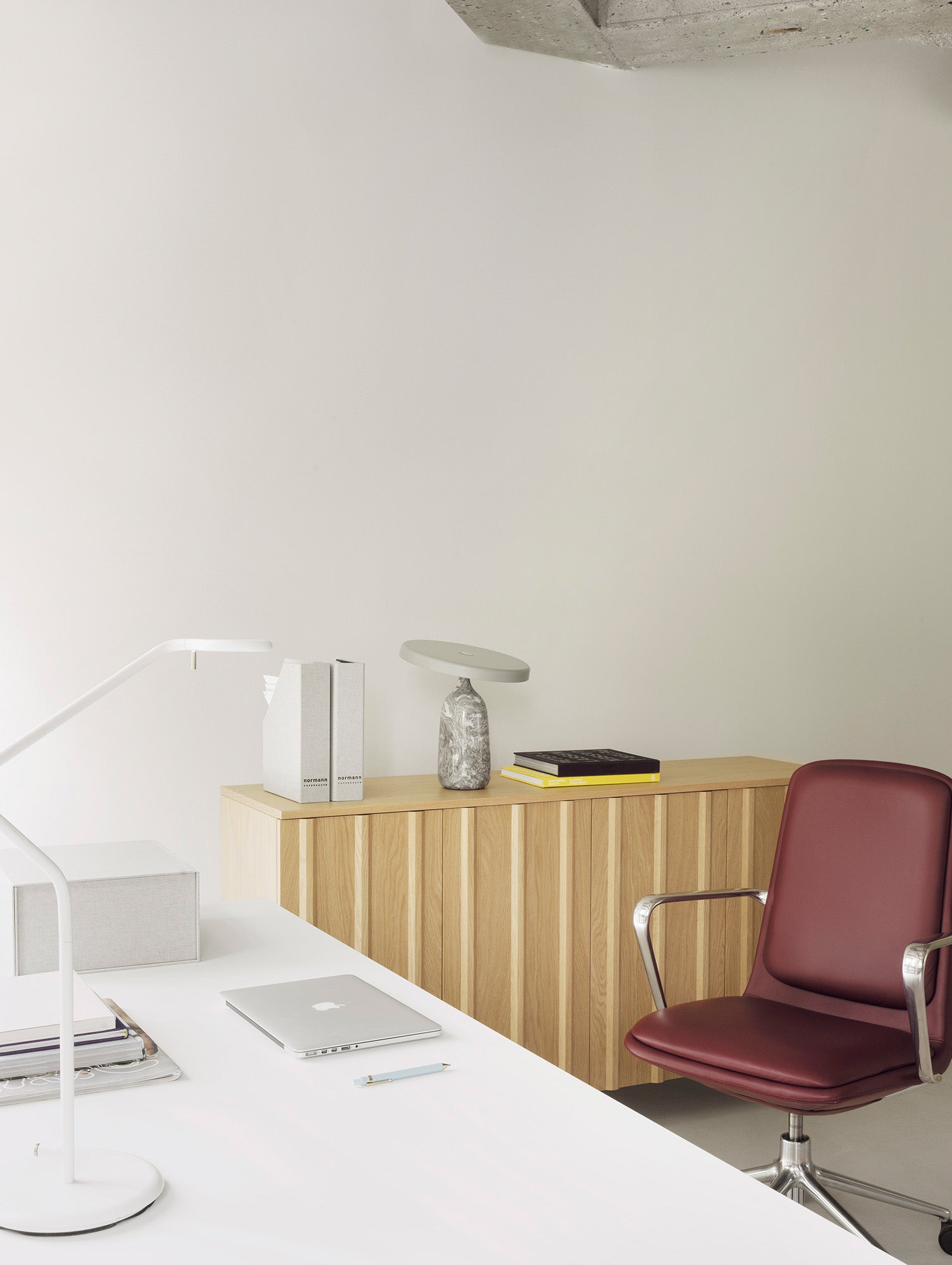 Rib Sideboard by Normann Copenhagen - High / Lacquered Oak Veneer