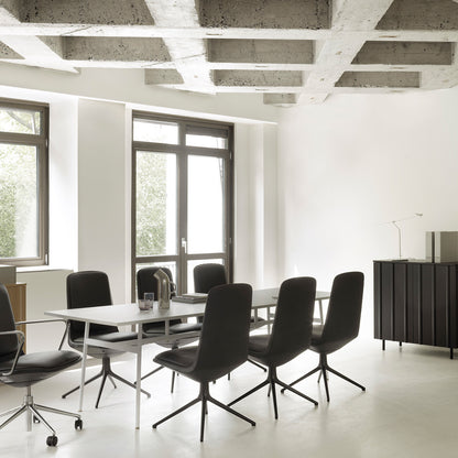 Rib Sideboard by Normann Copenhagen - High / Black Painted Oak Veneer