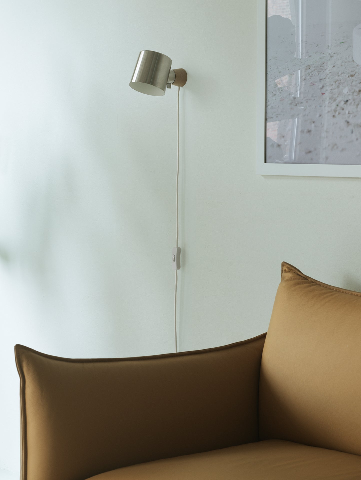 Rise Wall Lamp by Normann Copenhagen - Stainless Steel