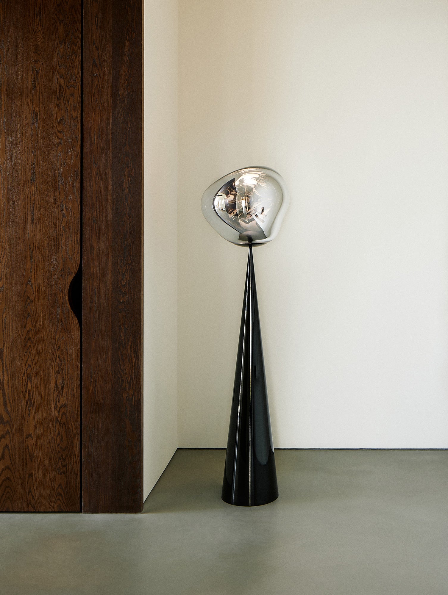 Melt LED Cone Fat Floor Lamp by Tom Dixon