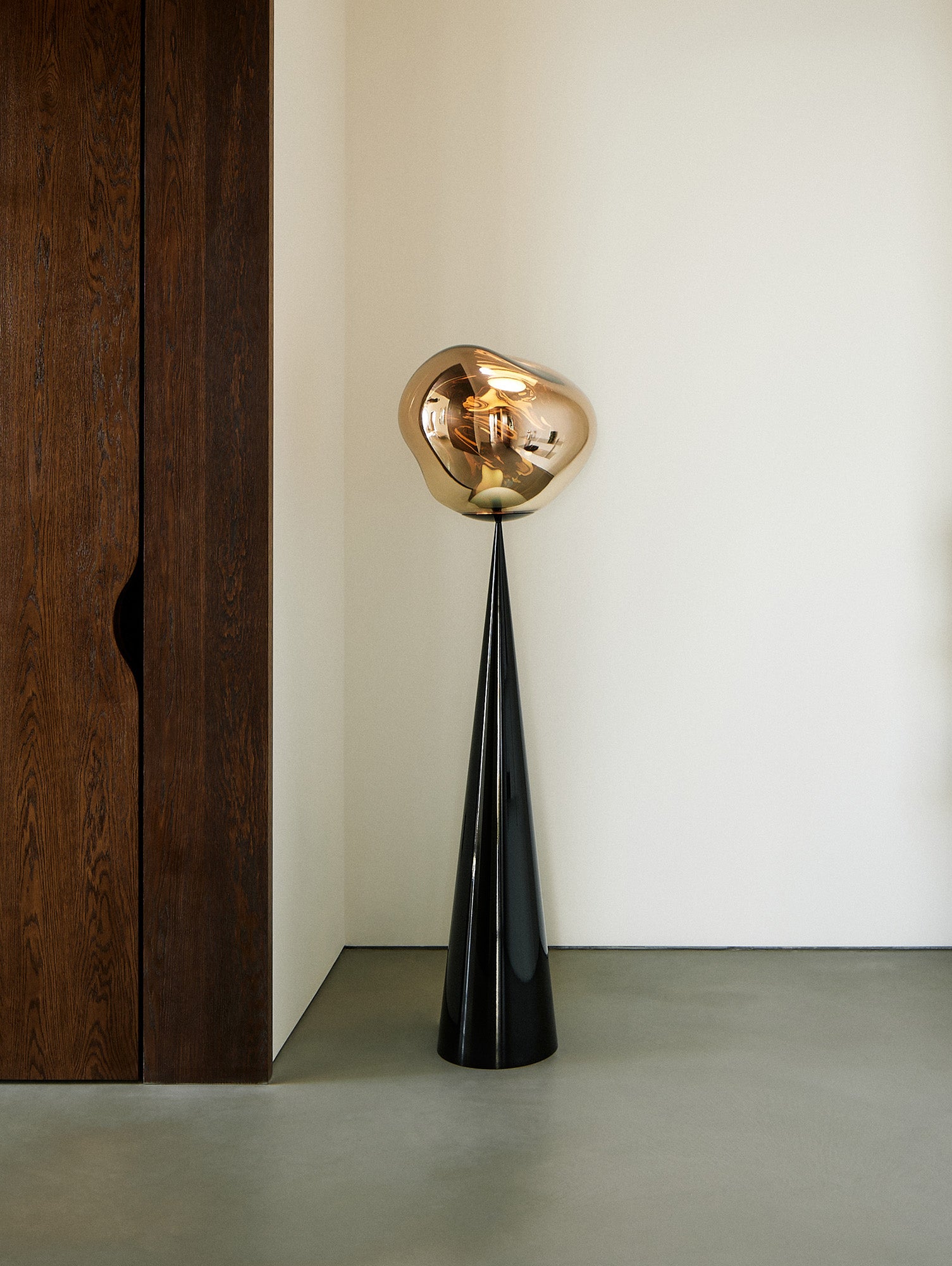 Melt LED Cone Fat Floor Lamp by Tom Dixon