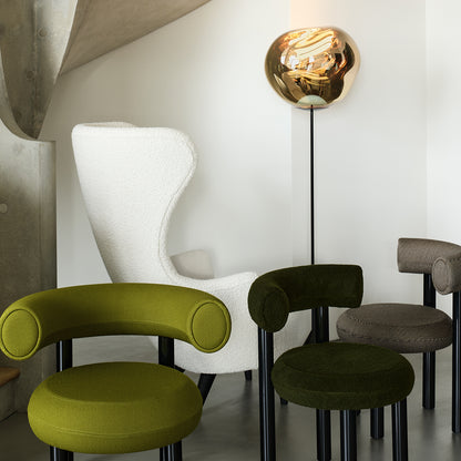 Melt LED Cone Slim Floor Lamp by Tom Dixon - Gold