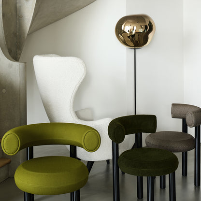 Melt LED Cone Slim Floor Lamp by Tom Dixon - Gold