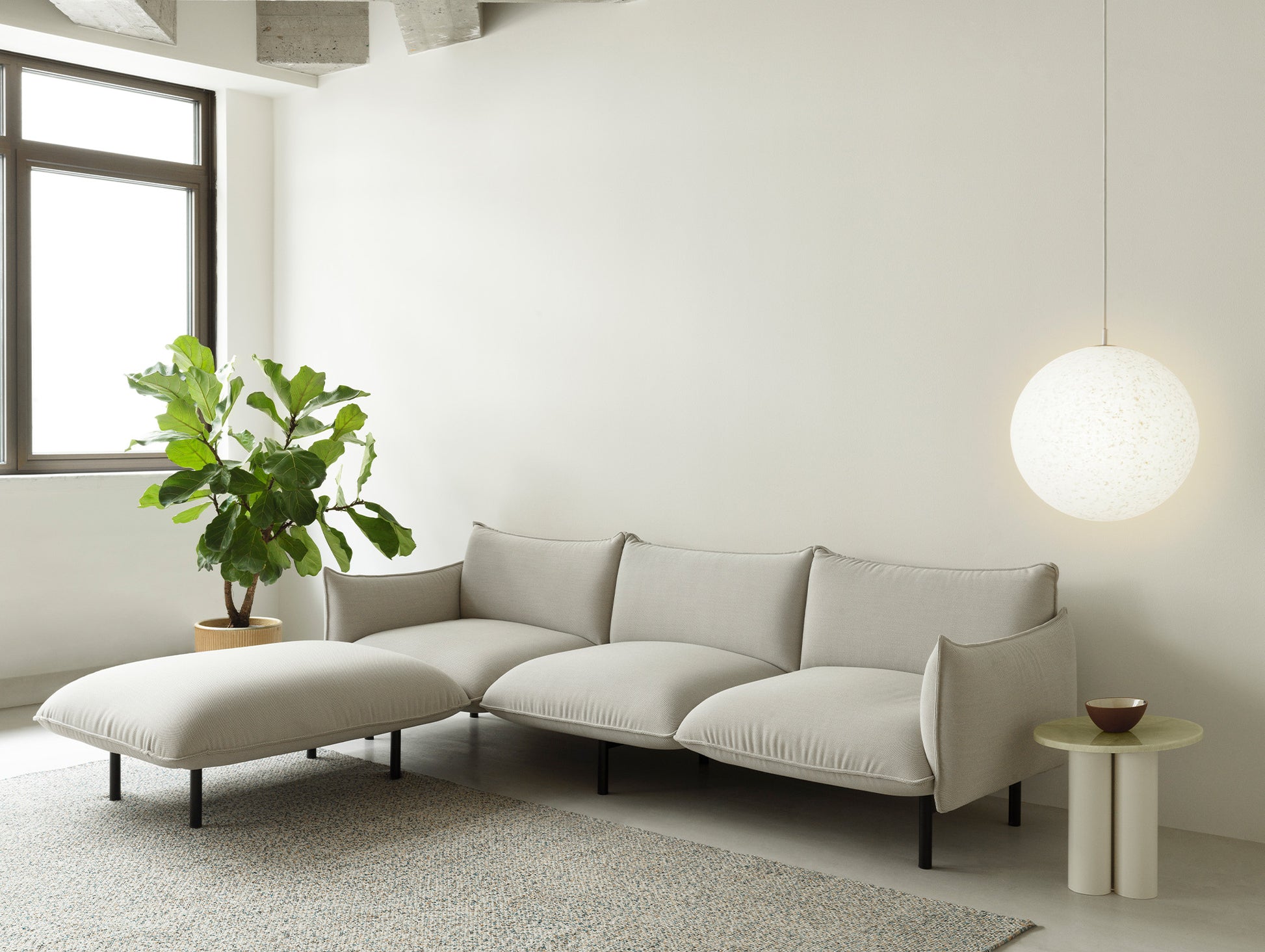 Ark Modular Sofa - Individual Modules by Normann Copenhagen / Steelcut Trio 3 205