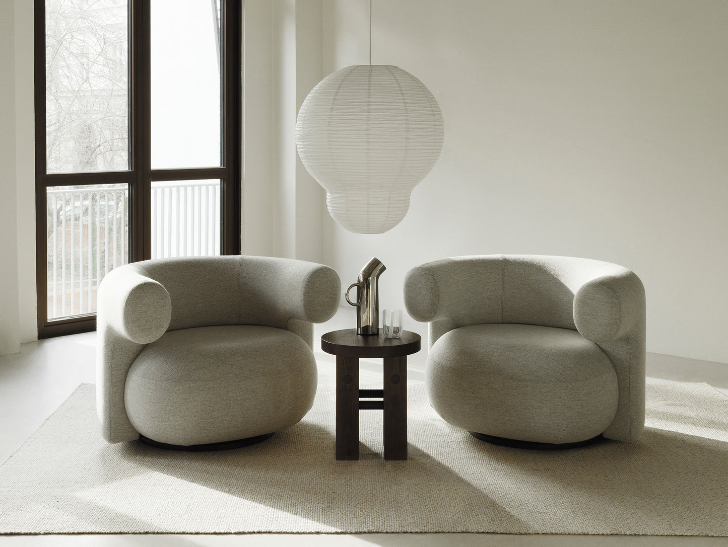 Fyr Stool by Normann Copenhagen  - Dark Brown