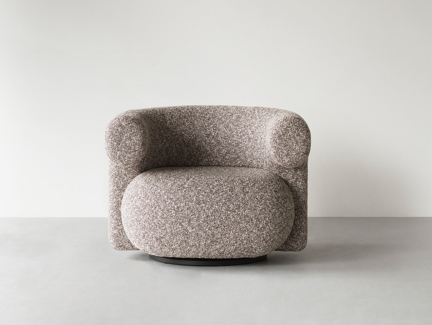 Burra Lounge Chair by Normann Copenhagen - Swivel Base with Return / Zero 011