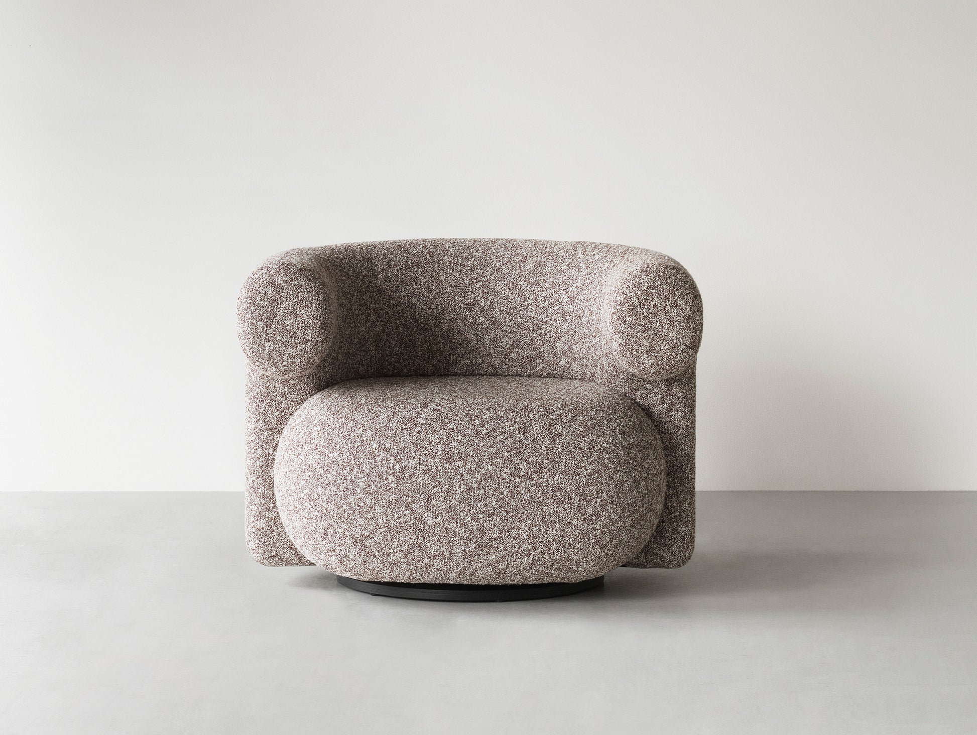 Burra Lounge Chair by Normann Copenhagen - Swivel Base with Return / Zero 011