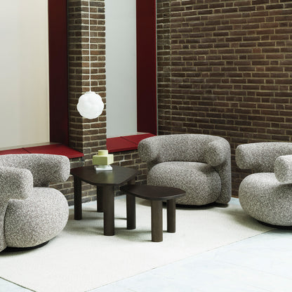 Burra Lounge Chair by Normann Copenhagen - Swivel Base with Return / Zero 011