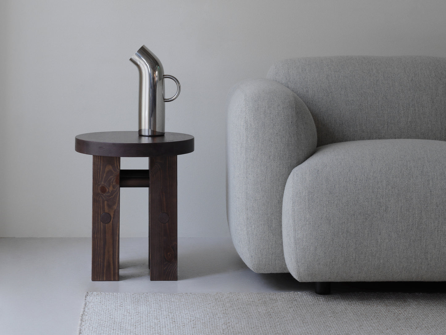 Fyr Stool by Normann Copenhagen - Dark Brown