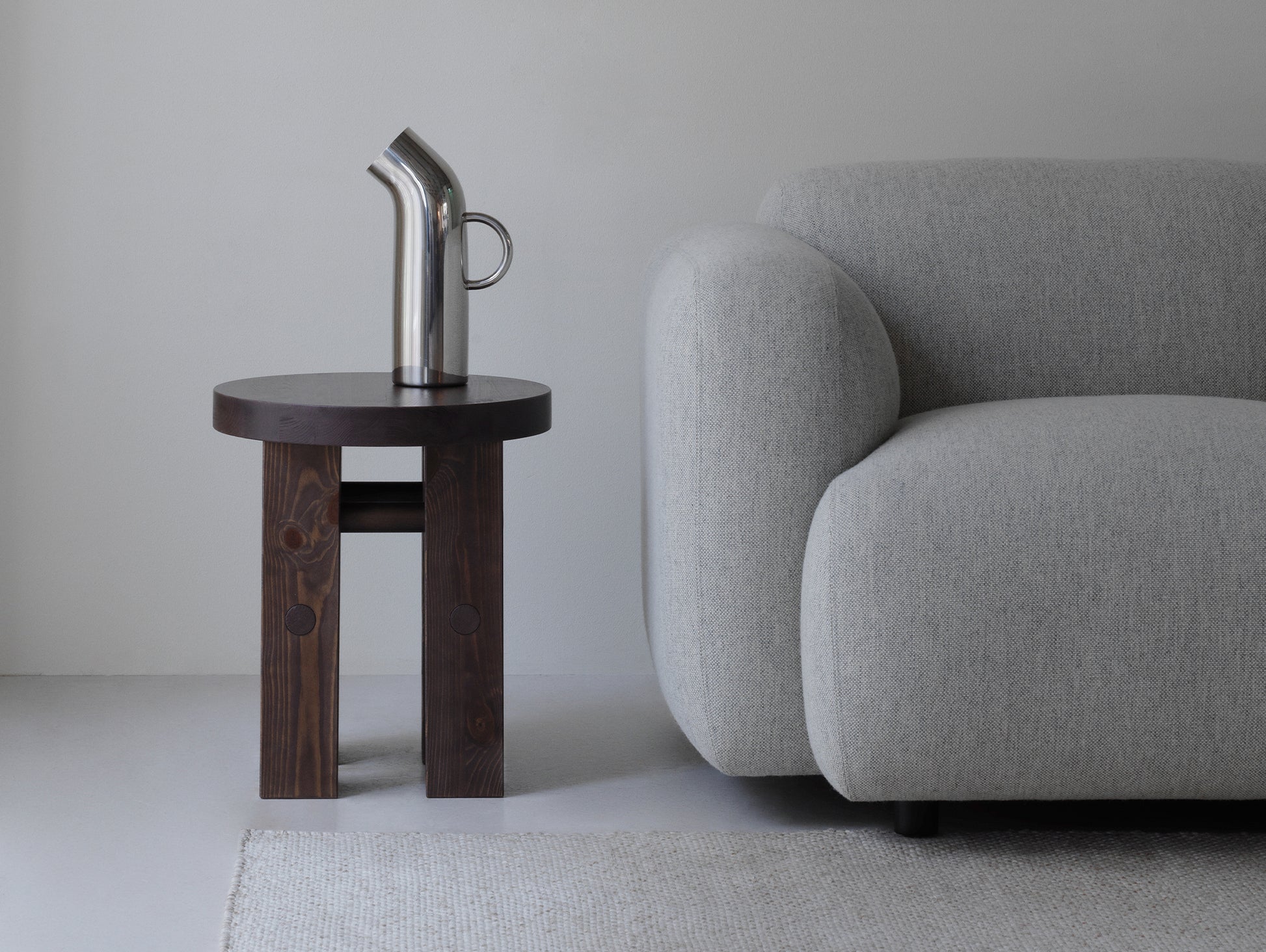 Fyr Stool by Normann Copenhagen - Dark Brown