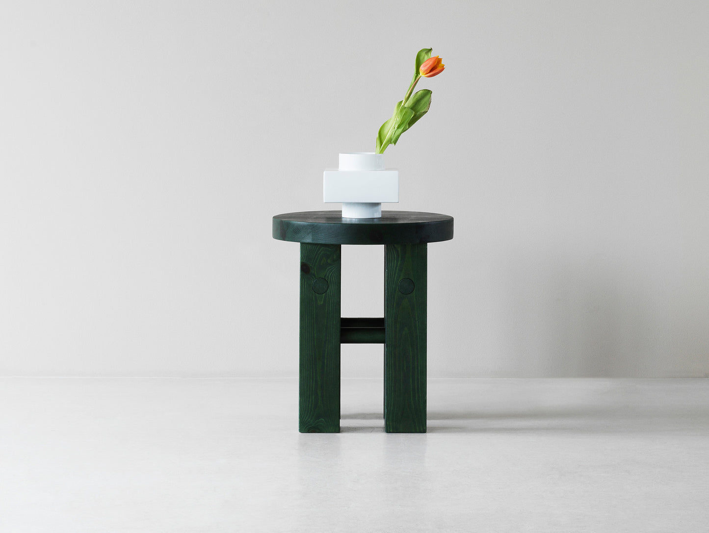 Fyr Stool by Normann Copenhagen - Dark Green