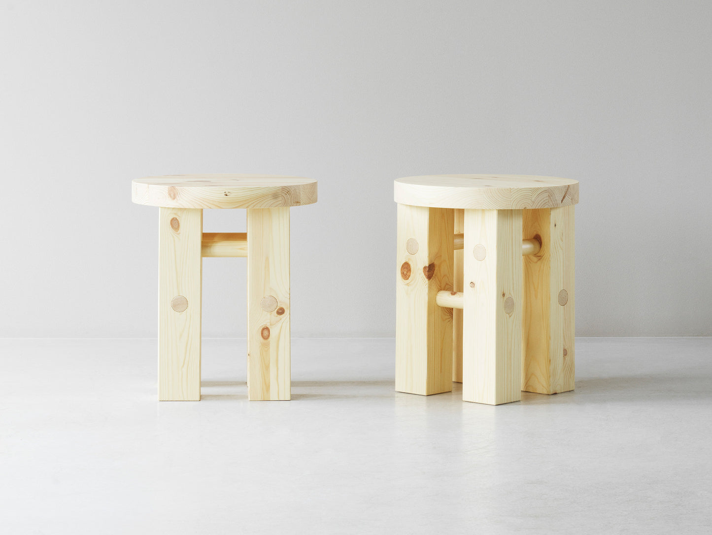 Fyr Stool by Normann Copenhagen - Pine