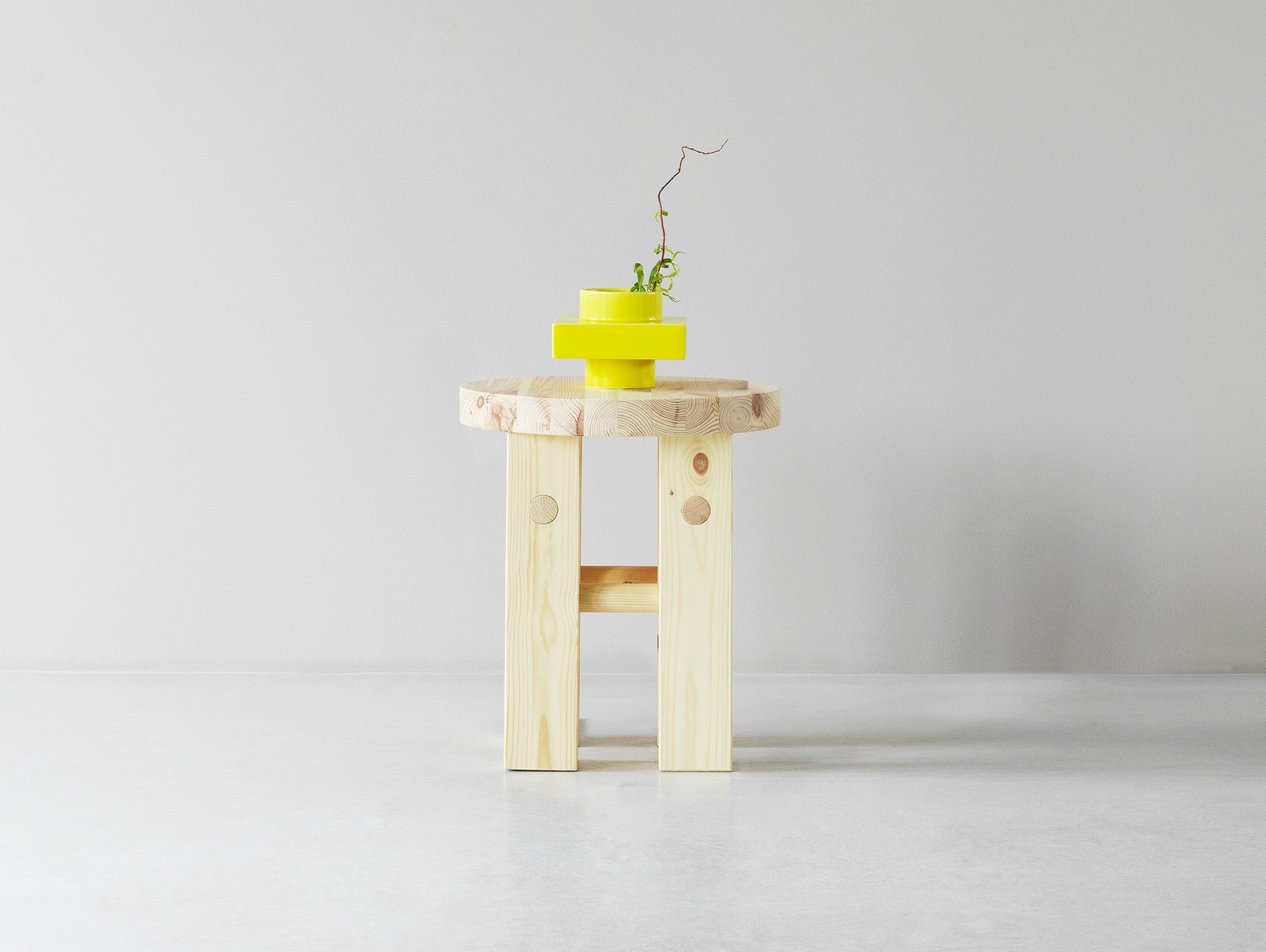 Fyr Stool by Normann Copenhagen - Pine