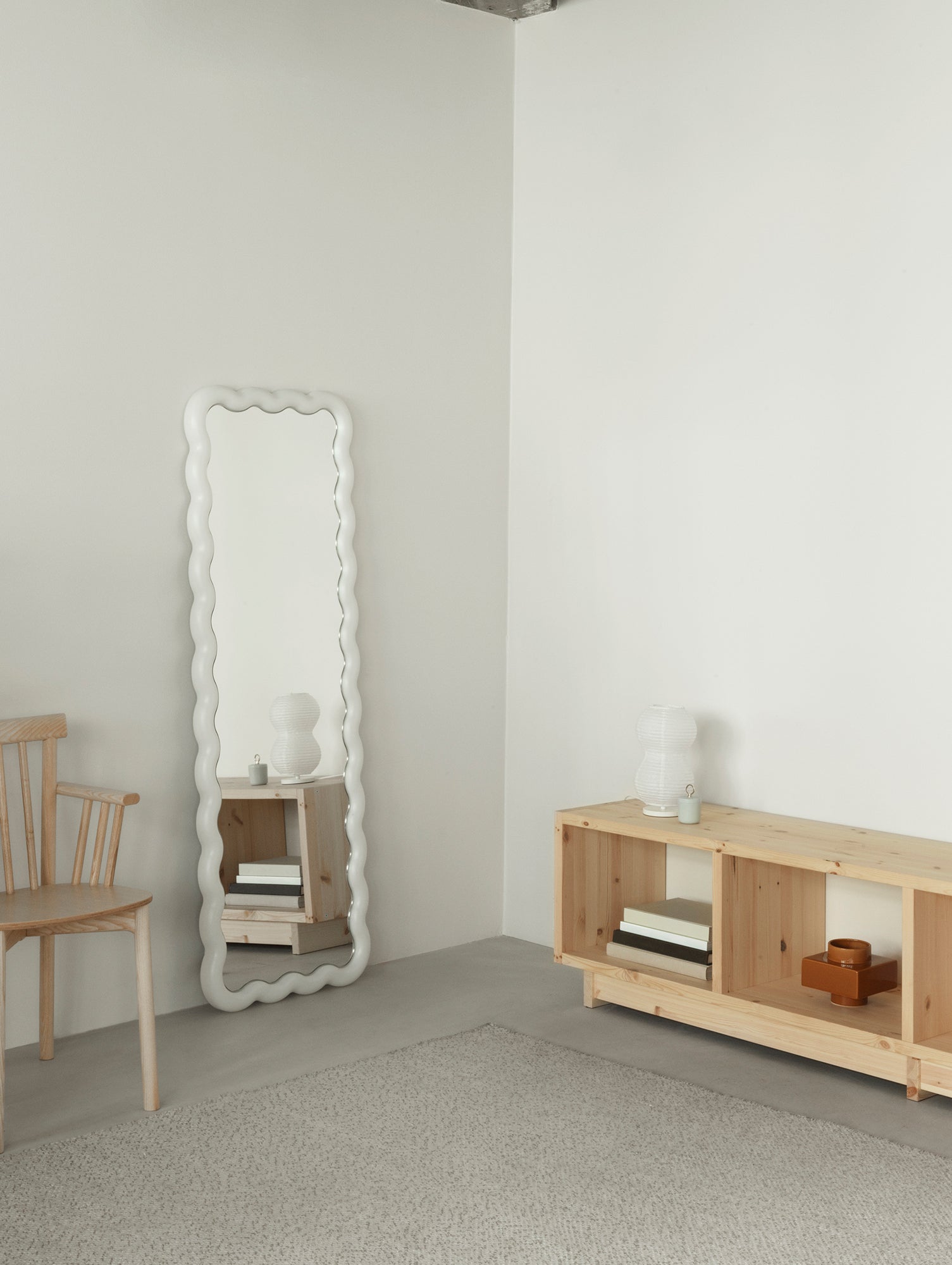 Illu Mirror by Normann Copenhagen - 160x55