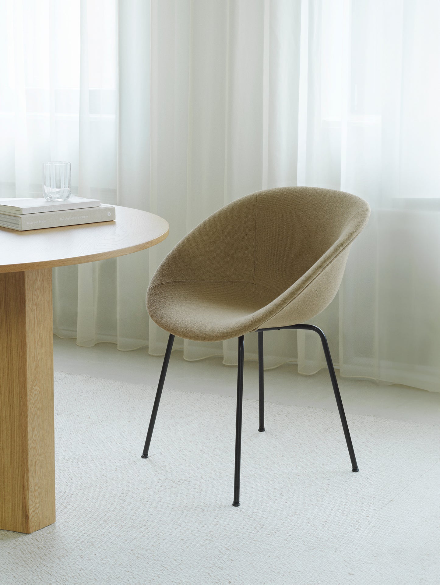 Mat Armchair - Steel by Normann Copenhagen - Hallingdal 224