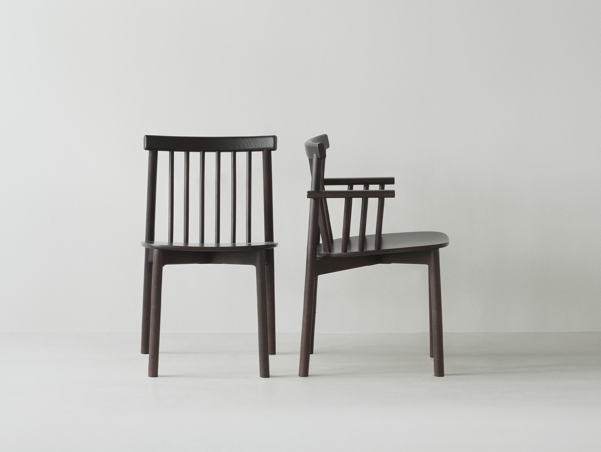 Pind Armchair by Normann Copenhagen  - Brown Stained Ash