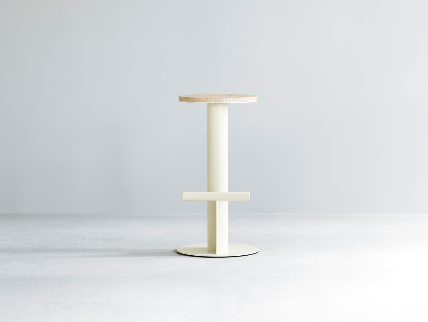 Pole Bar Stool by Normann Copenhagen - H75 / Sand