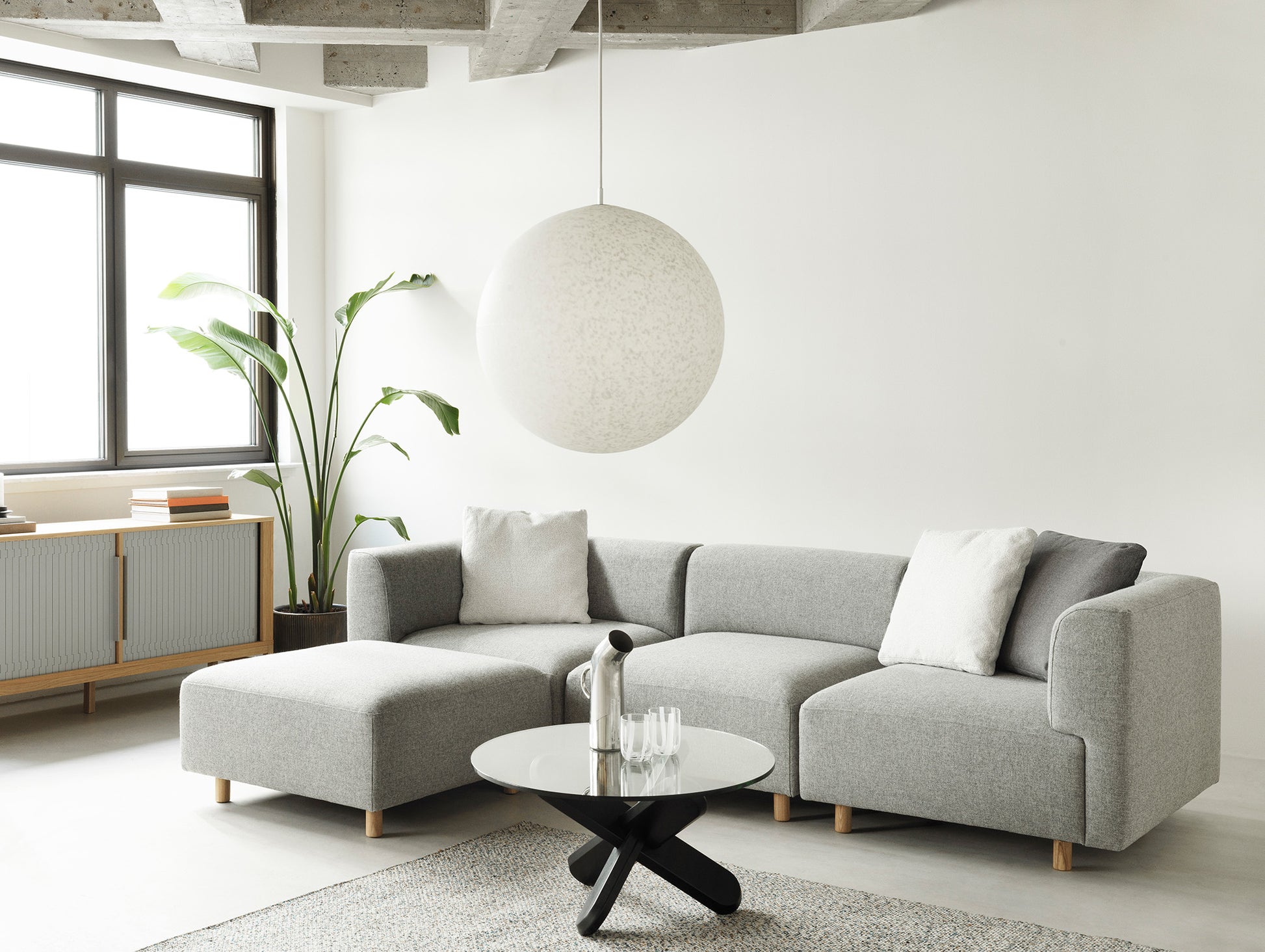 Redo Modular Sofa - Individual Modules by Normann Copenhagen - Hallingdal 65 130