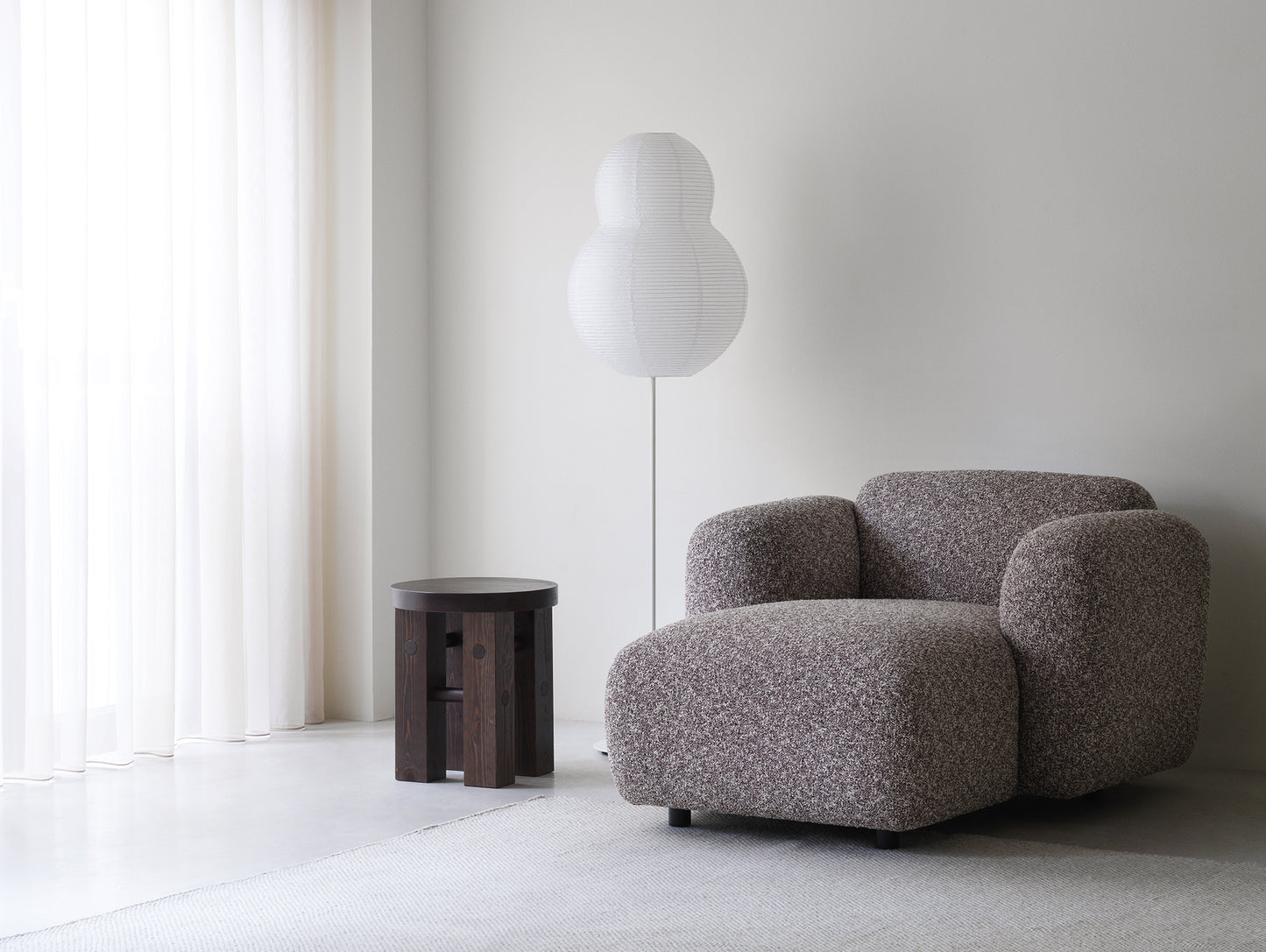 Fyr Stool by Normann Copenhagen - Dark Brown