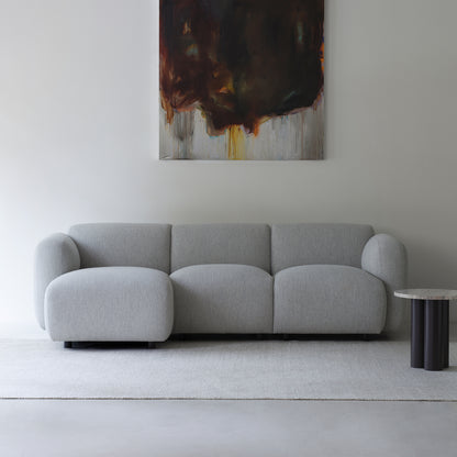 Swell 3-Seater with Chaise Longue - Left Armrest Sofa by Normann Copenhagen /  Hallingdal 65 110