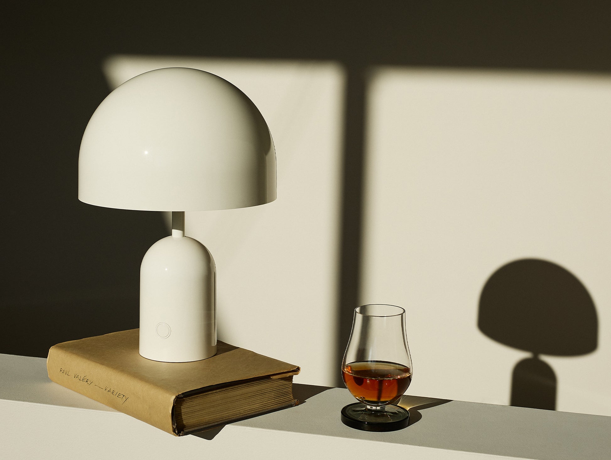 Bell LED Portable Lamp by Tom Dixon - White