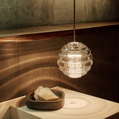 Press Mini Sphere LED Pendant Light by Tom Dixon