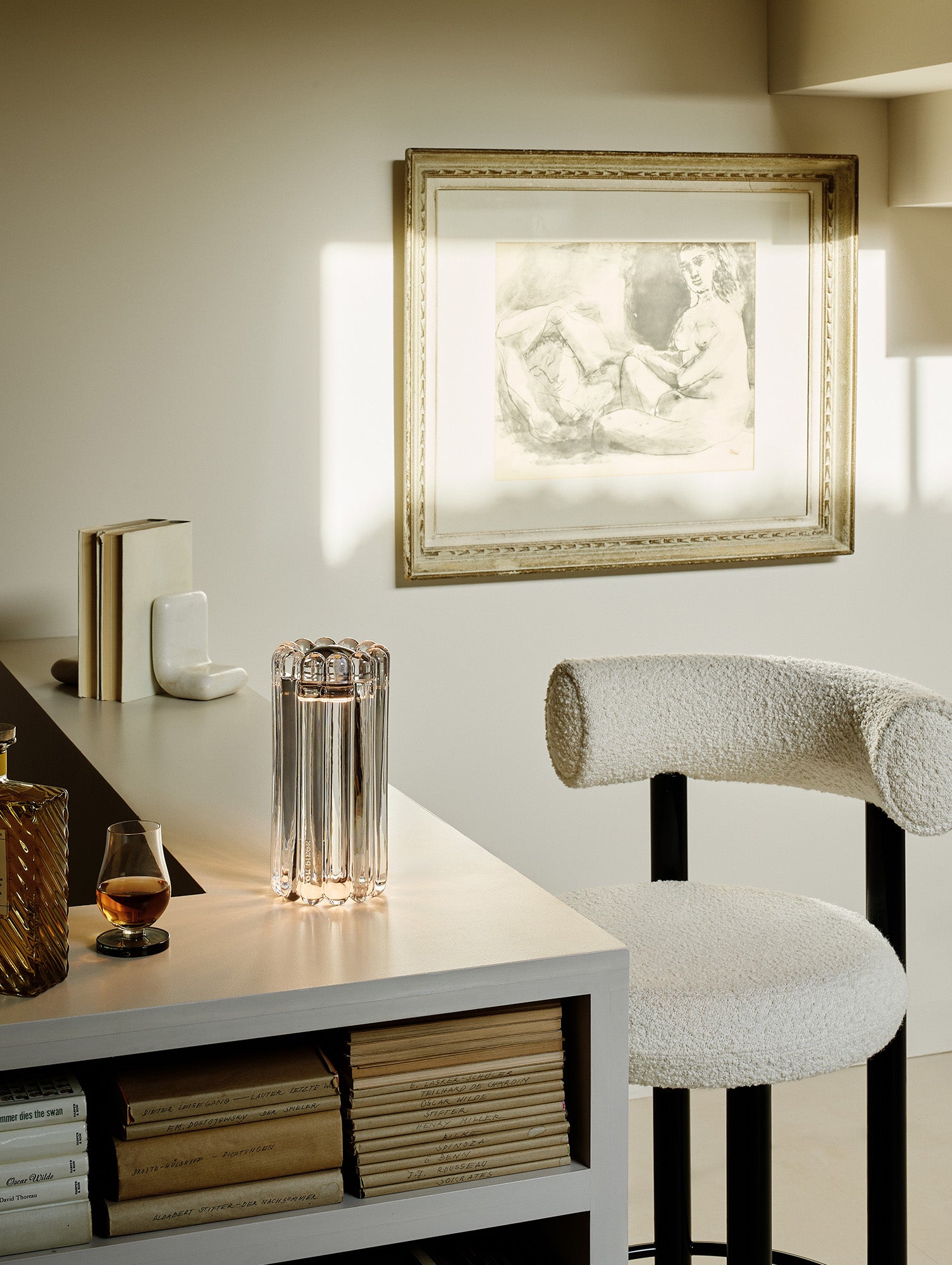 Press LED Table Lamp by Tom Dixon