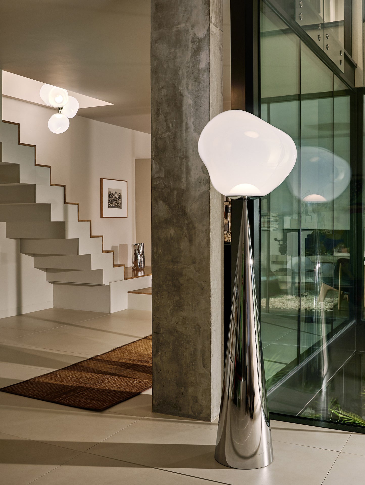 Melt LED Cone Fat Floor Lamp by Tom Dixon