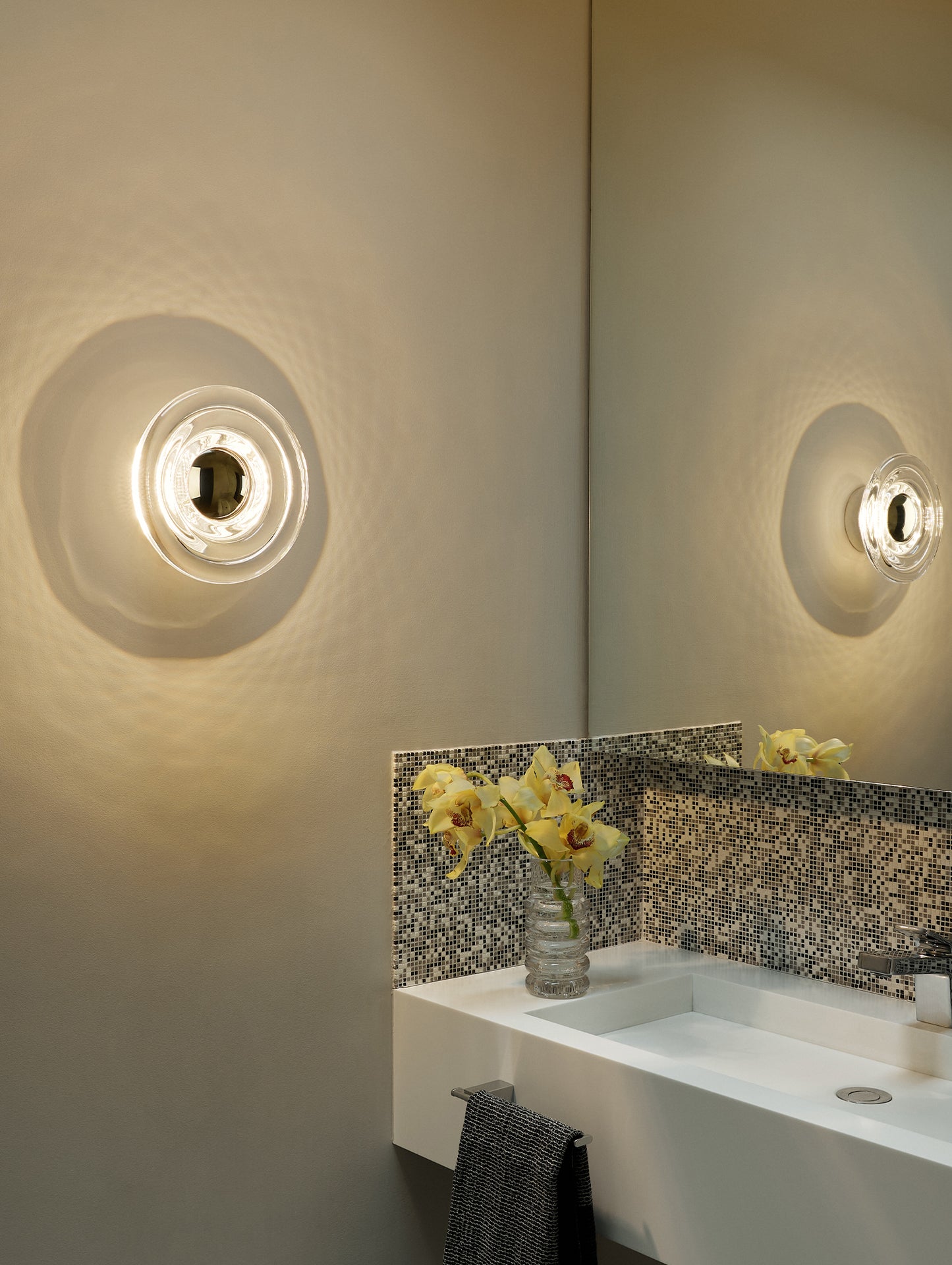 Press Mini Surface LED Wall Lamp by Tom Dixon