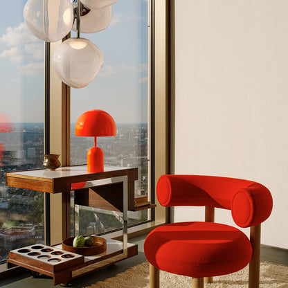 Fat Lounge Chair Wood by Tom Dixon