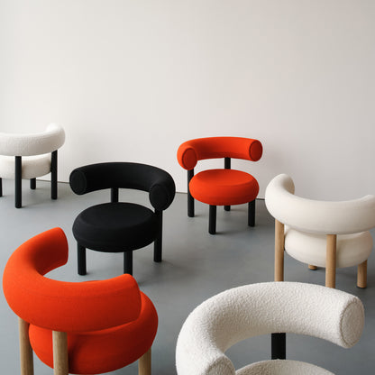 Fat Lounge Chair Wood by Tom Dixon