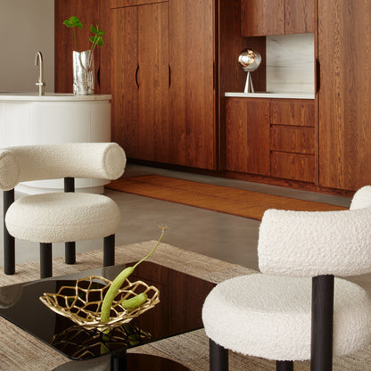 Fat Lounge Chair Wood by Tom Dixon