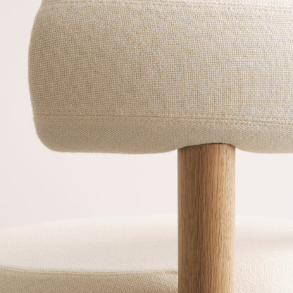 Fat Lounge Chair Wood by Tom Dixon