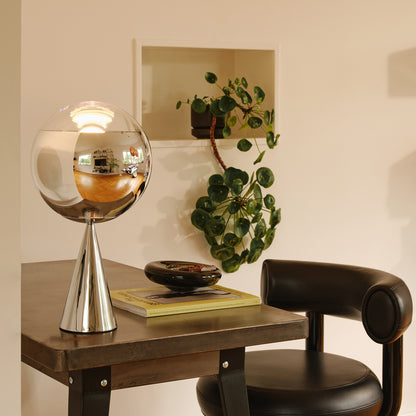 Fat Work Office Chair by Tom Dixon - Camo Leather Black